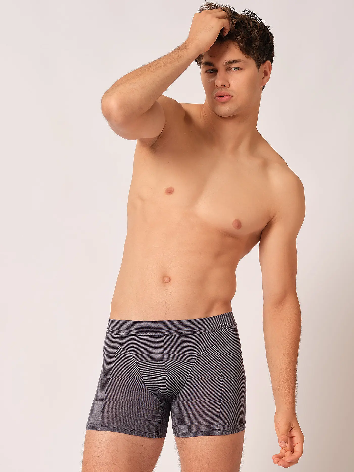 SKINY | Pants Every Day black stripes | blau